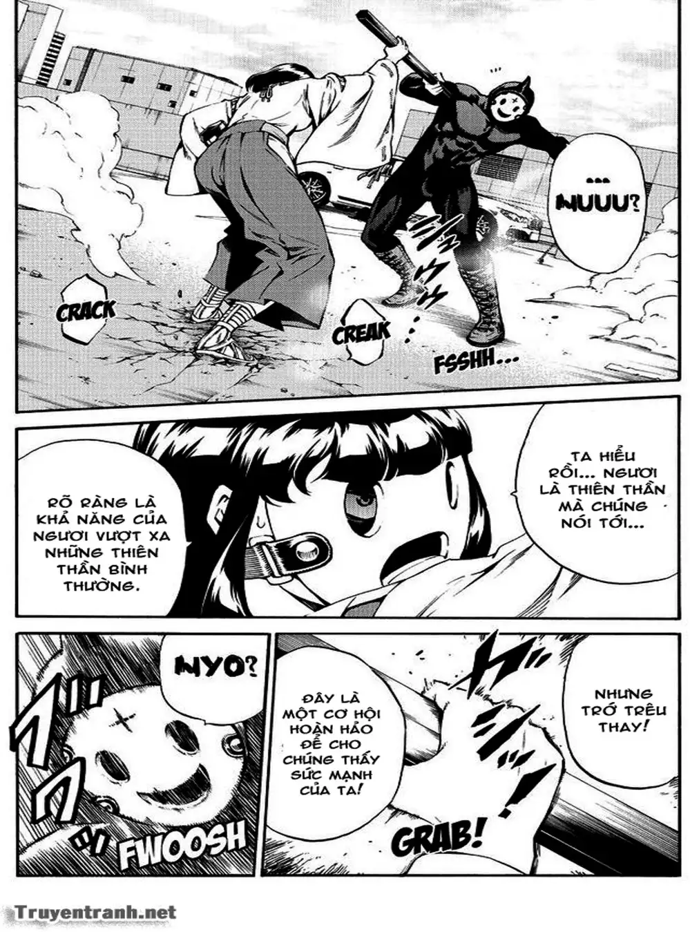 Truyện Tranh Đối Đầu Với Trọng Lực - Tenkuu Shinpan trang 4