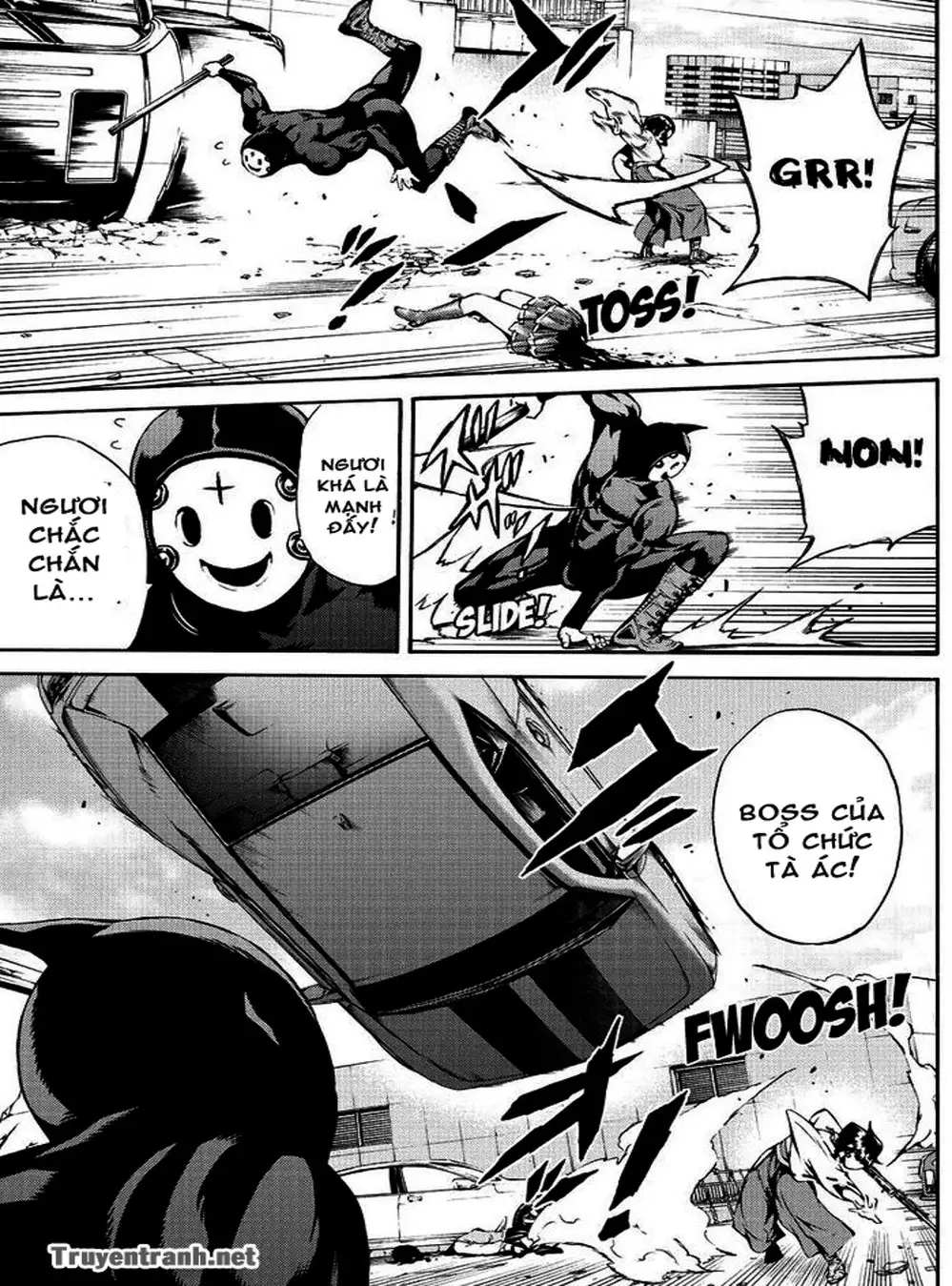 Truyện Tranh Đối Đầu Với Trọng Lực - Tenkuu Shinpan trang 4