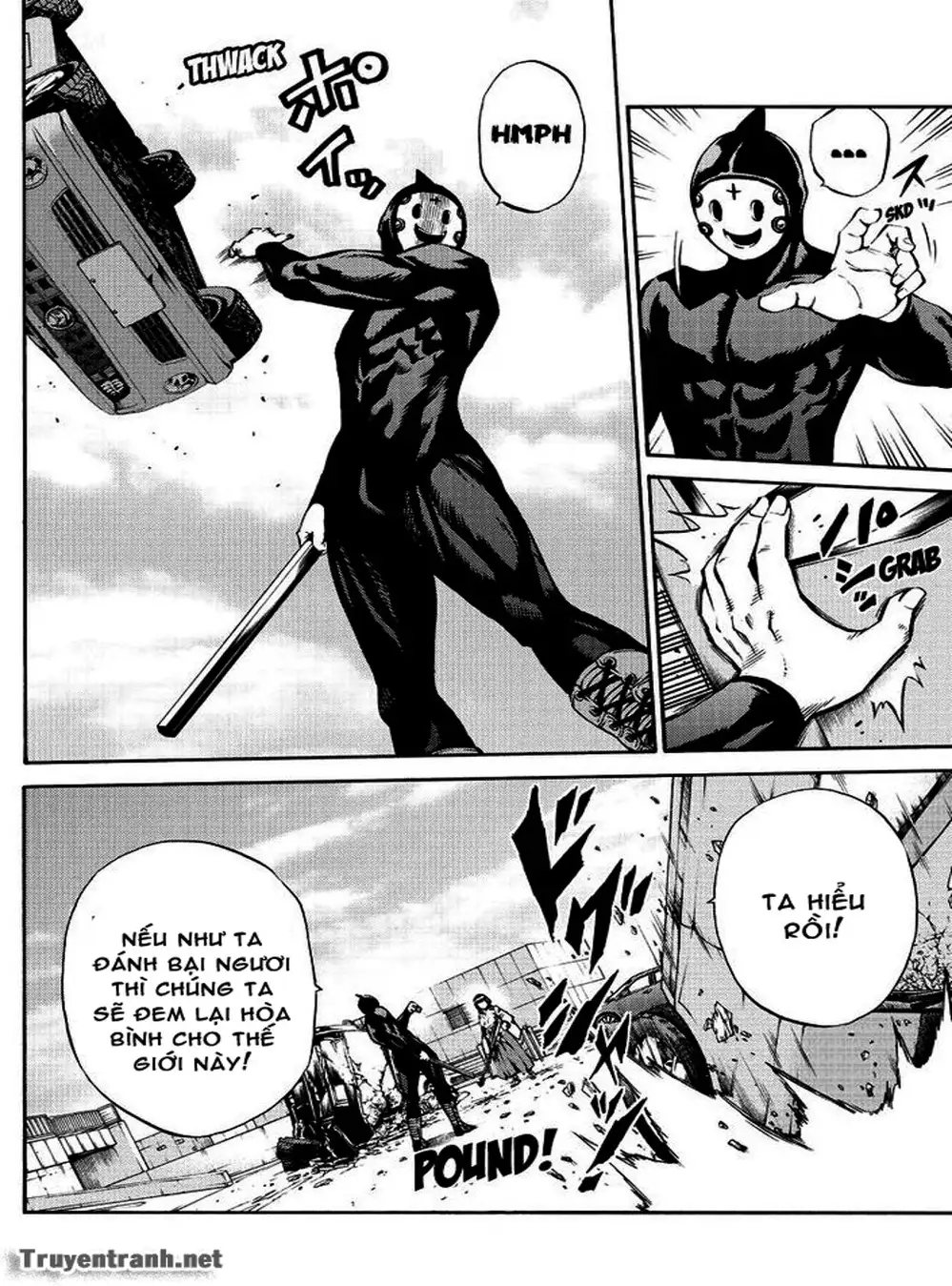 Truyện Tranh Đối Đầu Với Trọng Lực - Tenkuu Shinpan trang 4