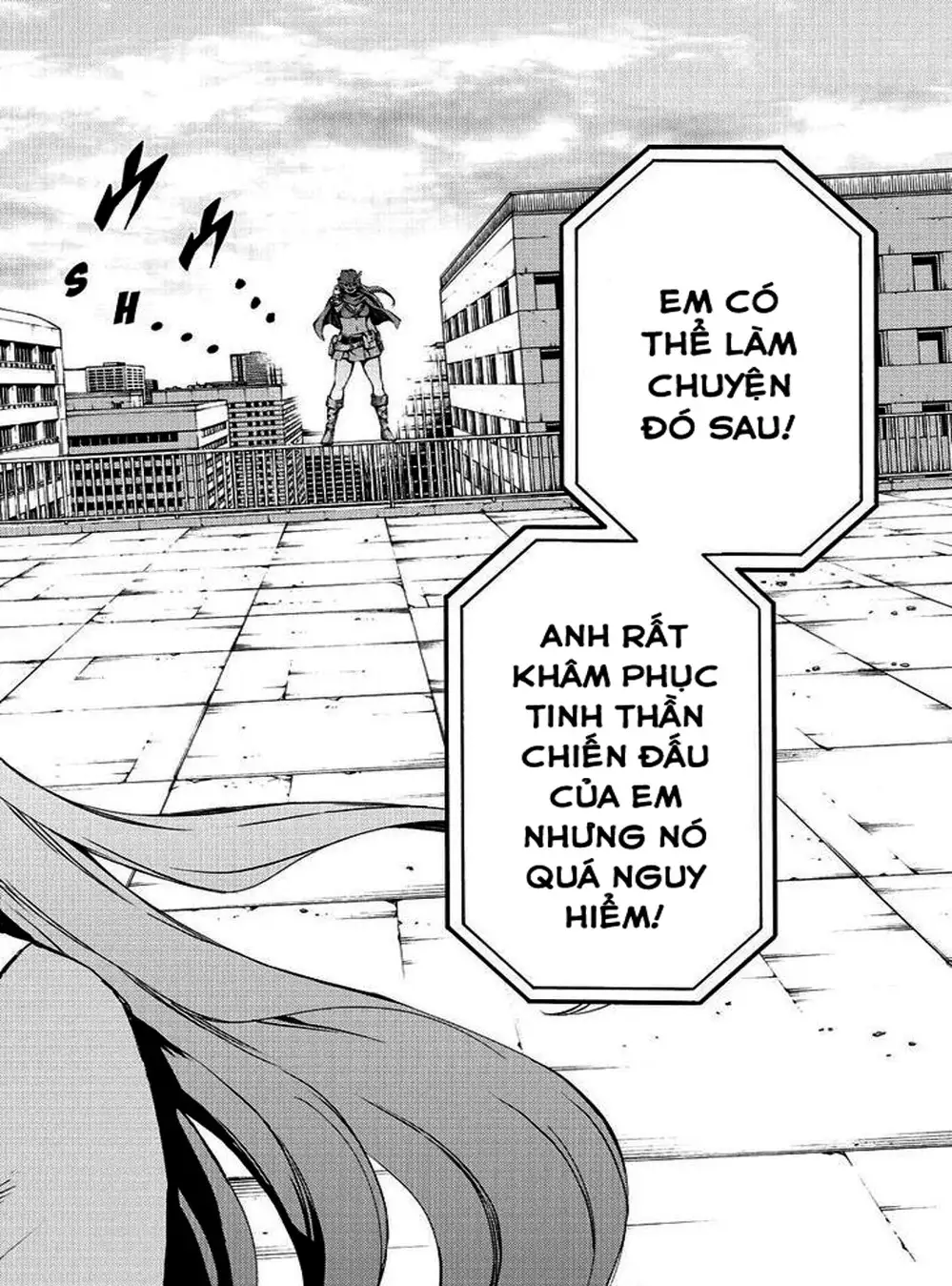 Truyện Tranh Đối Đầu Với Trọng Lực - Tenkuu Shinpan trang 4