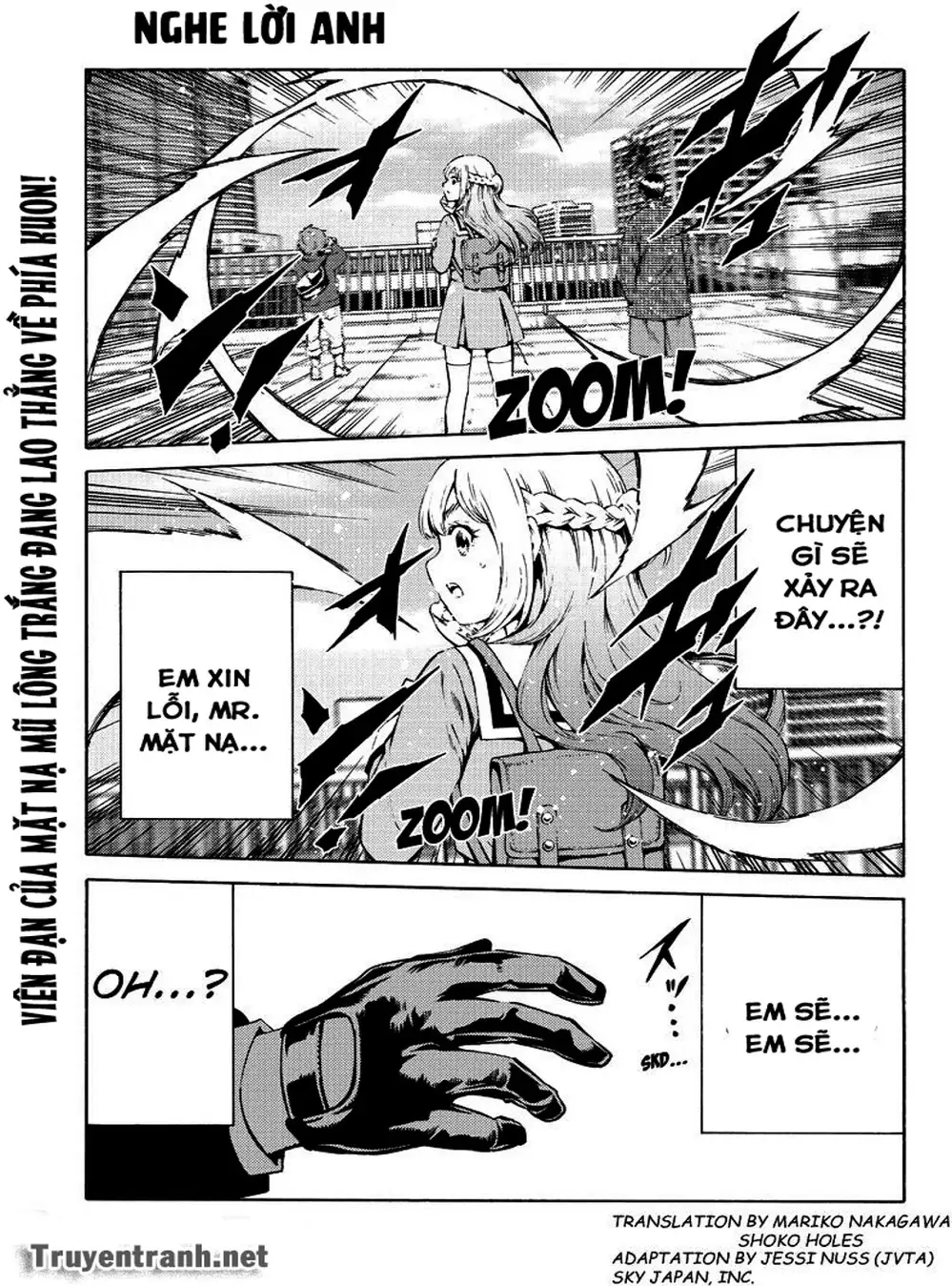 Truyện Tranh Đối Đầu Với Trọng Lực - Tenkuu Shinpan trang 4