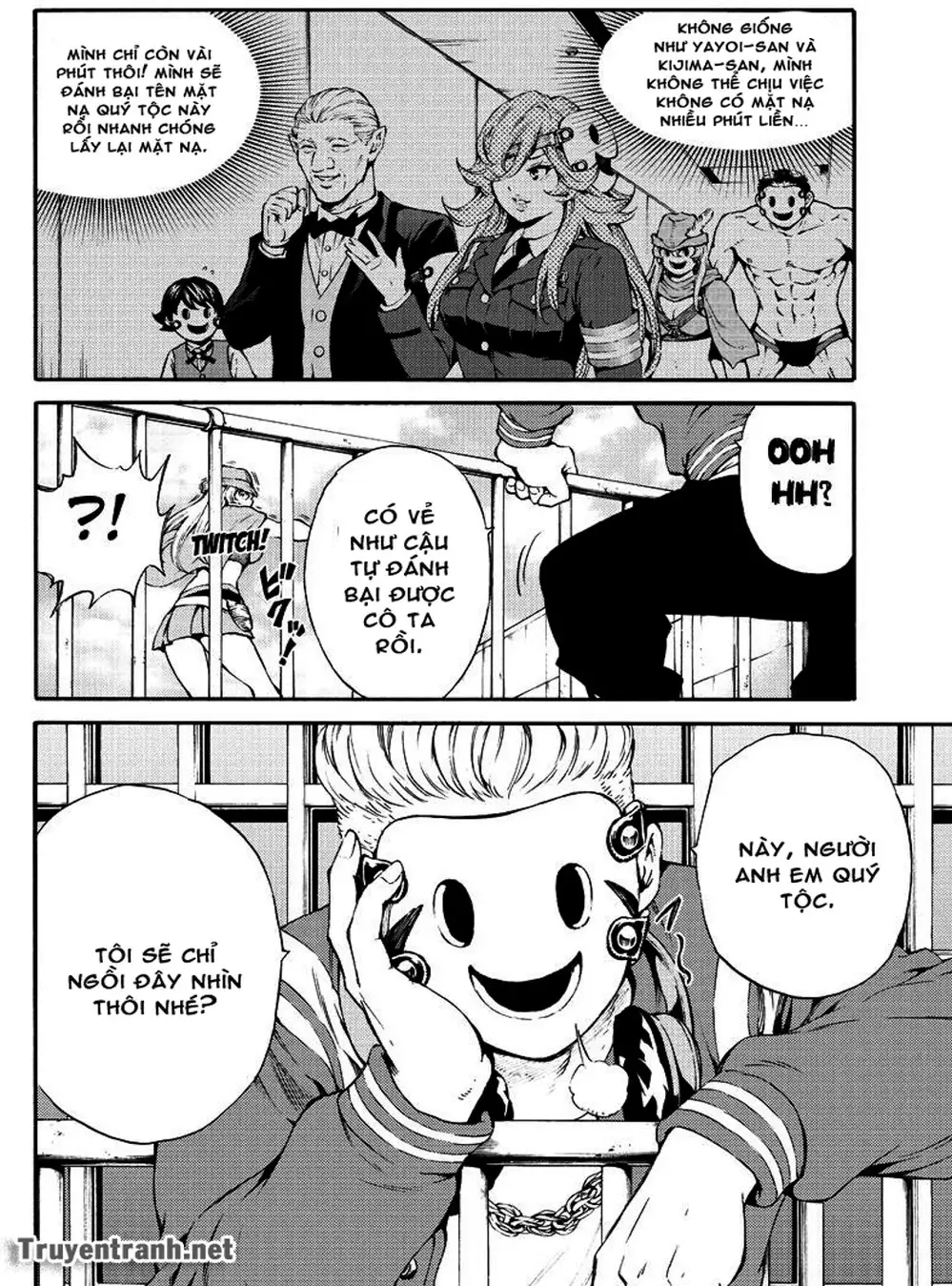 Truyện Tranh Đối Đầu Với Trọng Lực - Tenkuu Shinpan trang 4