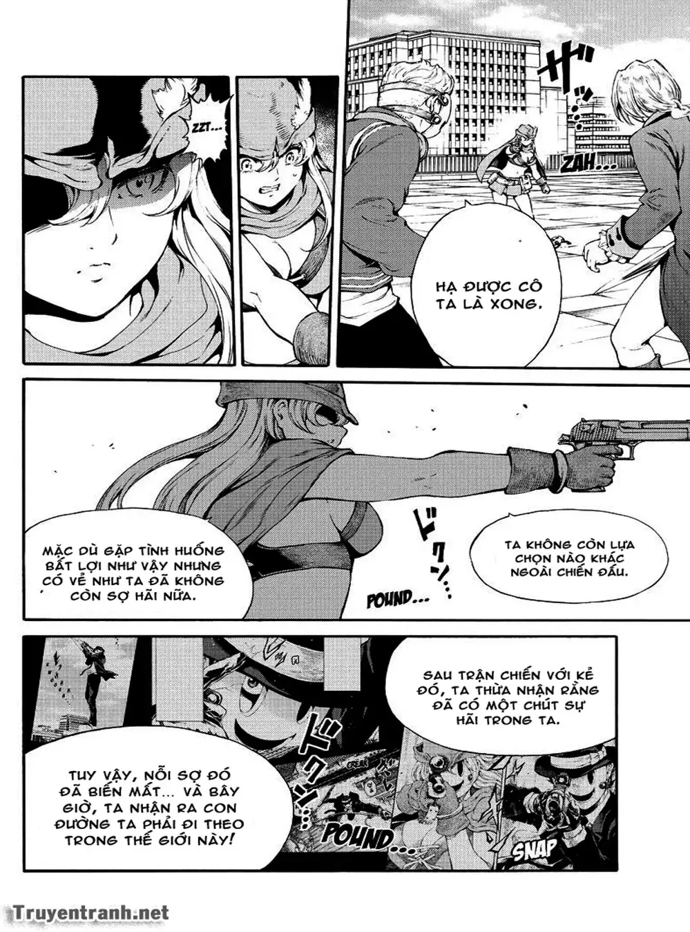 Truyện Tranh Đối Đầu Với Trọng Lực - Tenkuu Shinpan trang 4