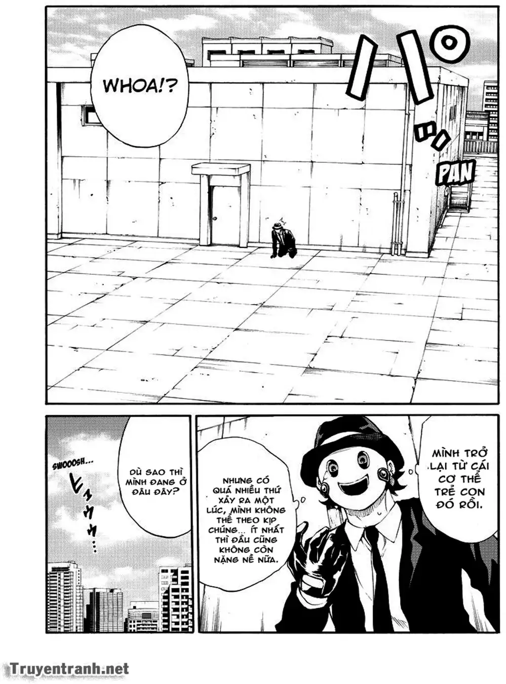 Truyện Tranh Đối Đầu Với Trọng Lực - Tenkuu Shinpan trang 4