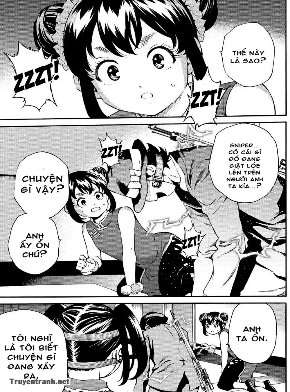 Truyện Tranh Đối Đầu Với Trọng Lực - Tenkuu Shinpan trang 4