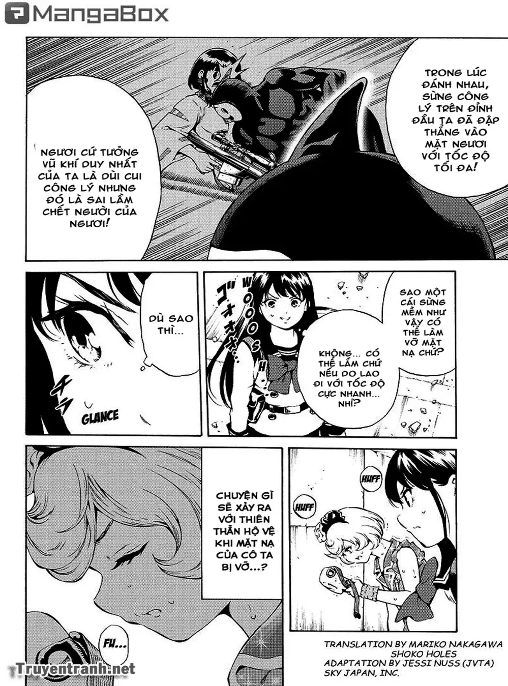 Truyện Tranh Đối Đầu Với Trọng Lực - Tenkuu Shinpan trang 4