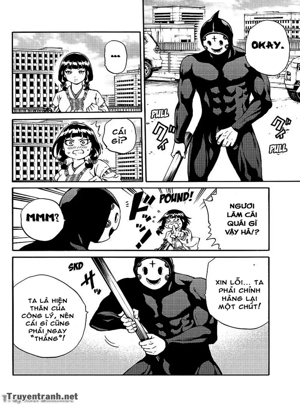 Truyện Tranh Đối Đầu Với Trọng Lực - Tenkuu Shinpan trang 4