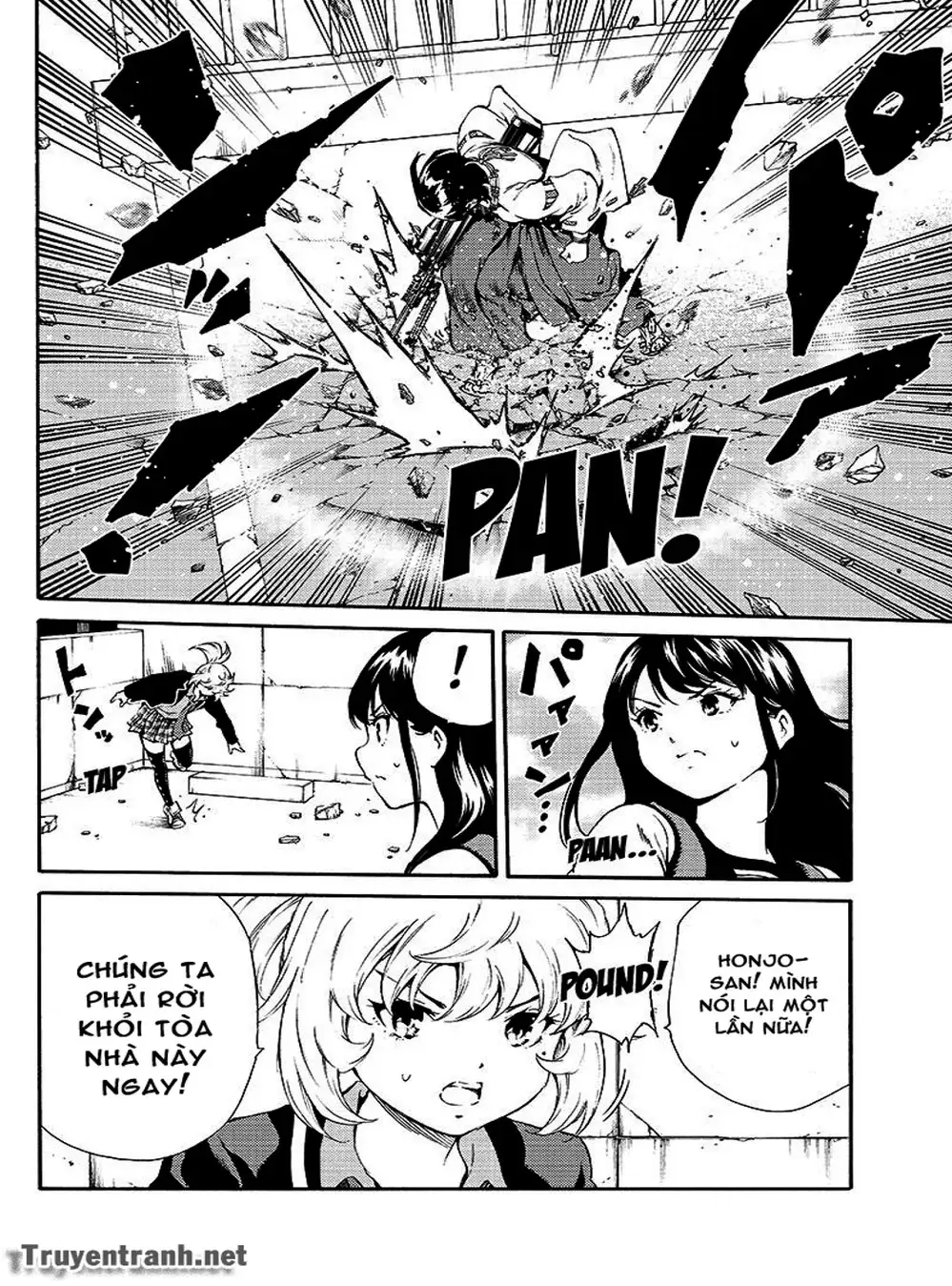 Truyện Tranh Đối Đầu Với Trọng Lực - Tenkuu Shinpan trang 4