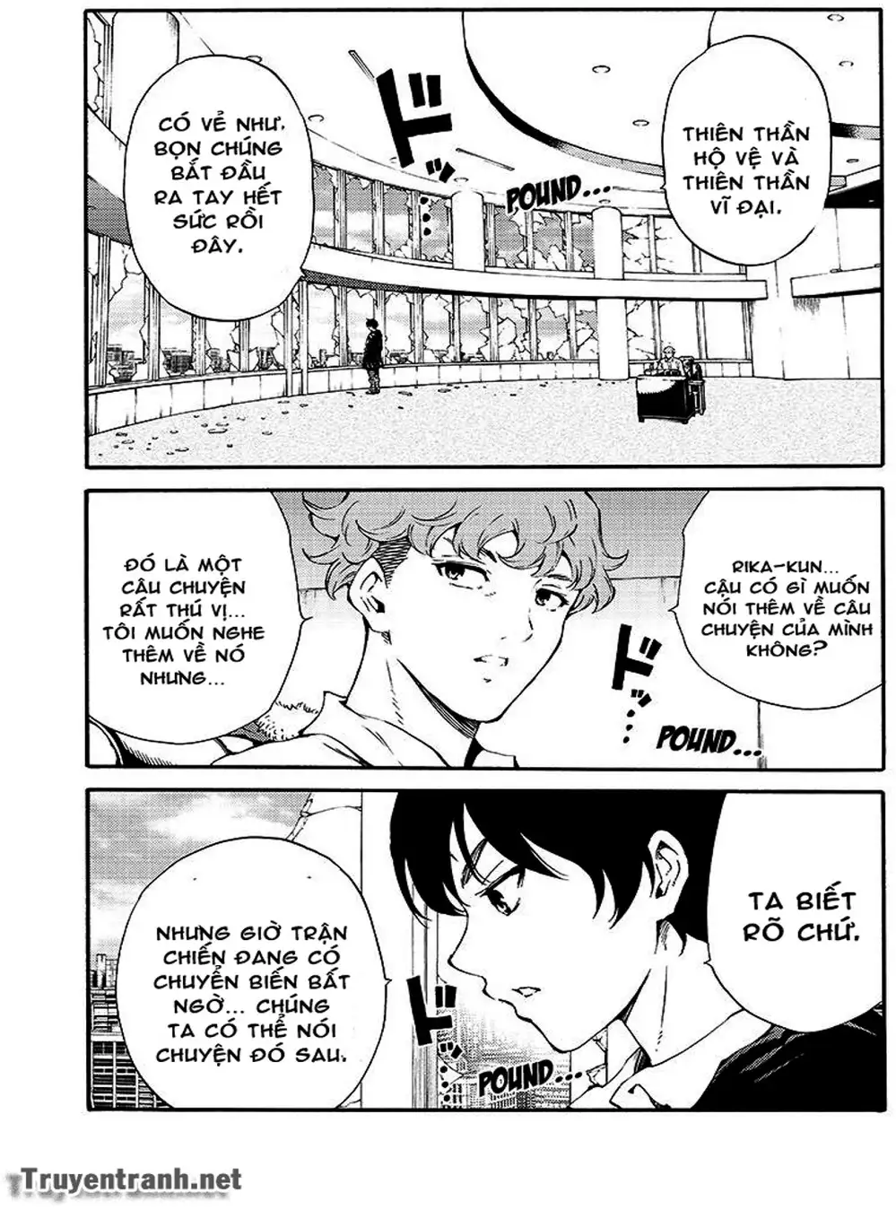 Truyện Tranh Đối Đầu Với Trọng Lực - Tenkuu Shinpan trang 4