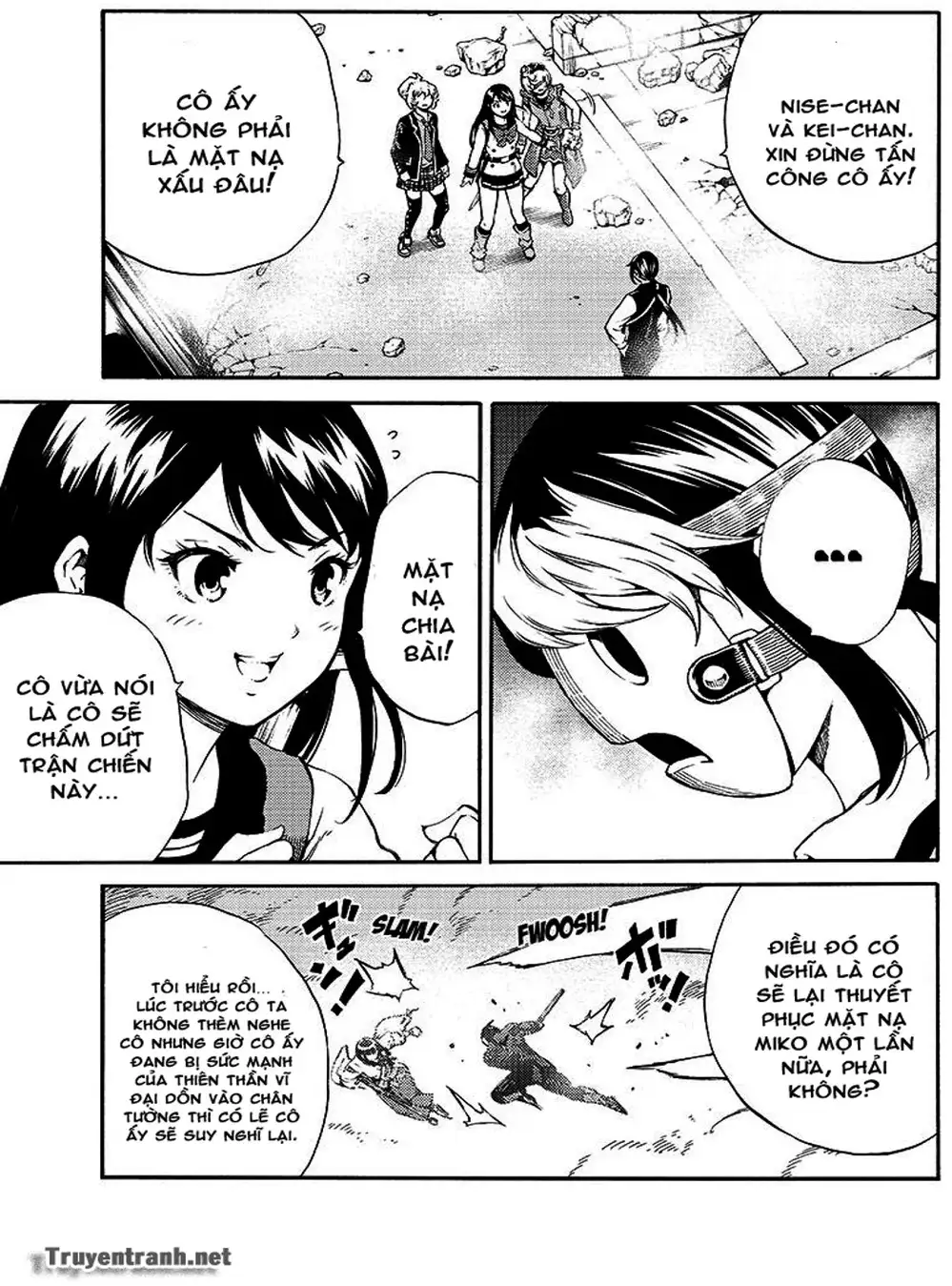 Truyện Tranh Đối Đầu Với Trọng Lực - Tenkuu Shinpan trang 4