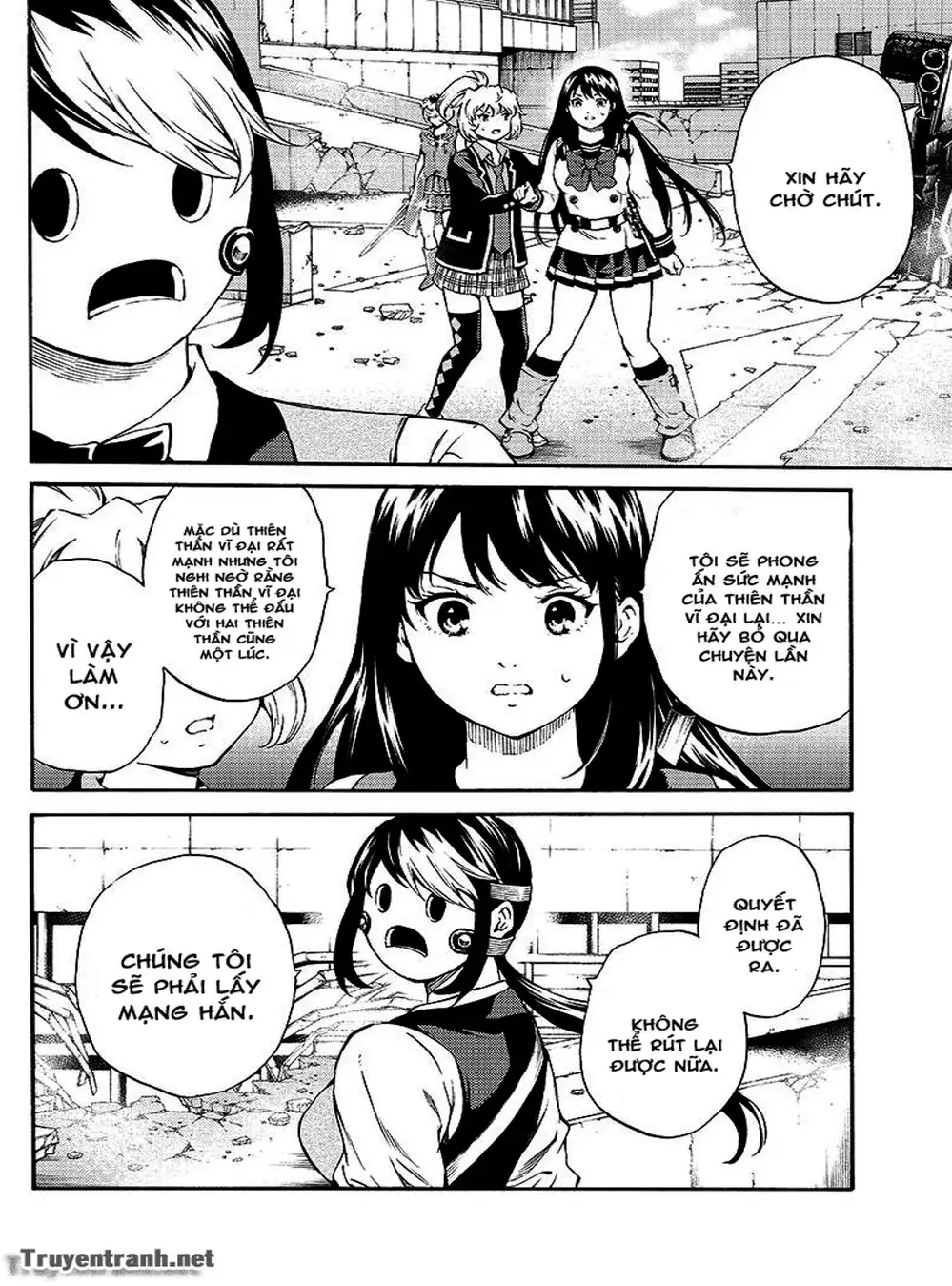 Truyện Tranh Đối Đầu Với Trọng Lực - Tenkuu Shinpan trang 4