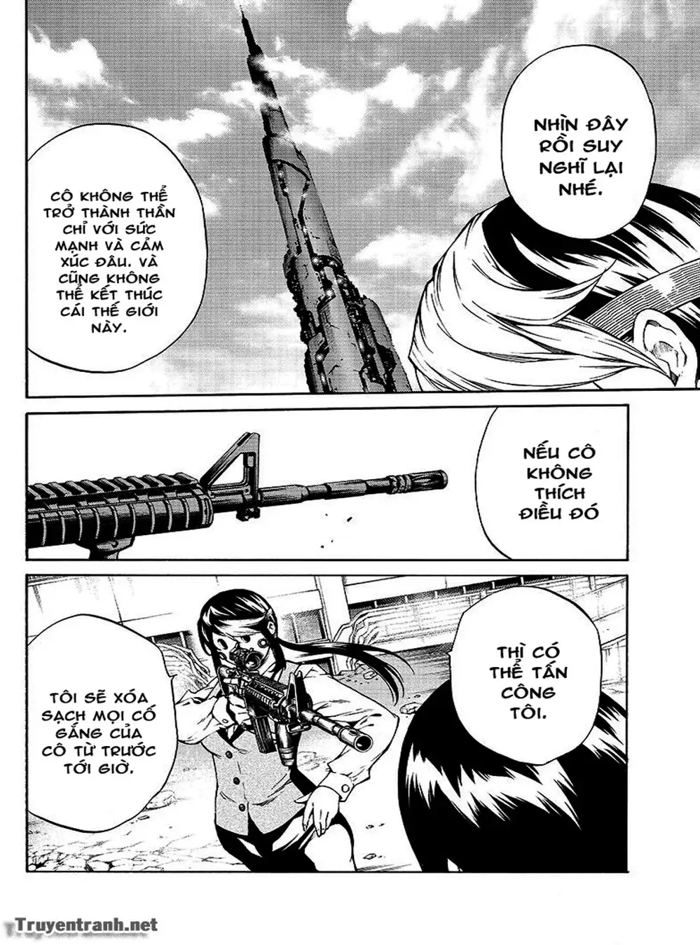 Truyện Tranh Đối Đầu Với Trọng Lực - Tenkuu Shinpan trang 4