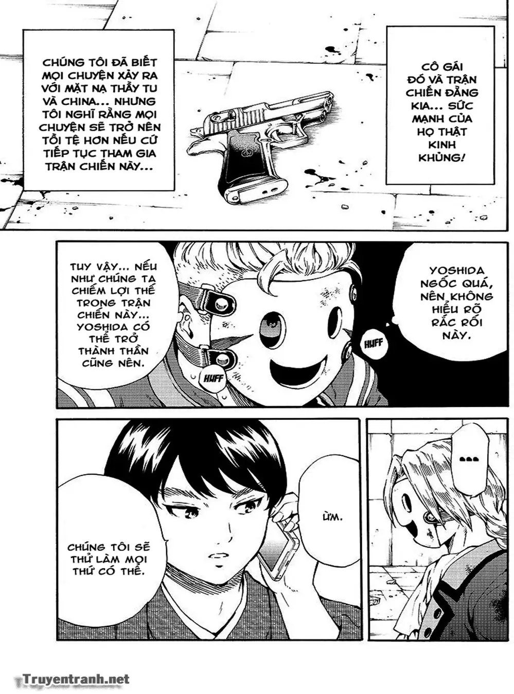 Truyện Tranh Đối Đầu Với Trọng Lực - Tenkuu Shinpan trang 4