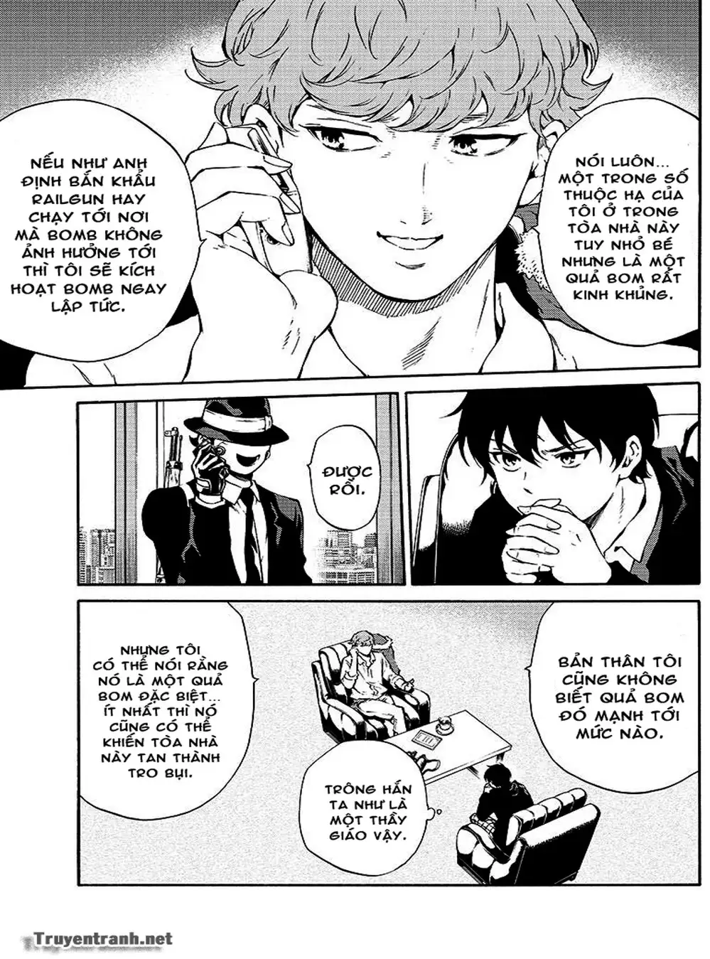 Truyện Tranh Đối Đầu Với Trọng Lực - Tenkuu Shinpan trang 4