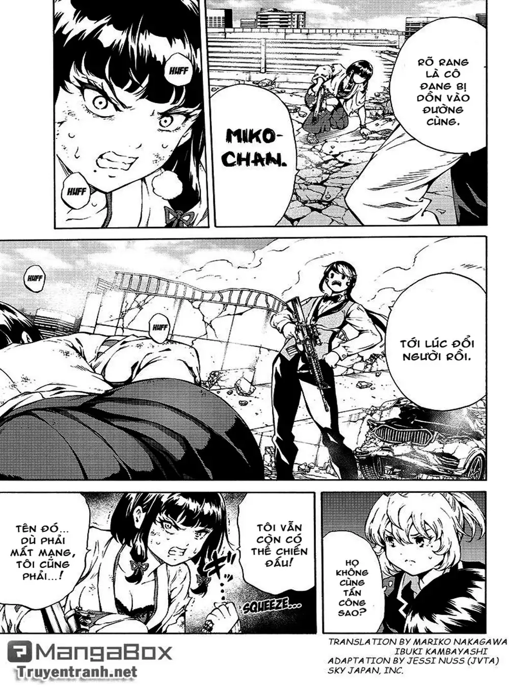 Truyện Tranh Đối Đầu Với Trọng Lực - Tenkuu Shinpan trang 4