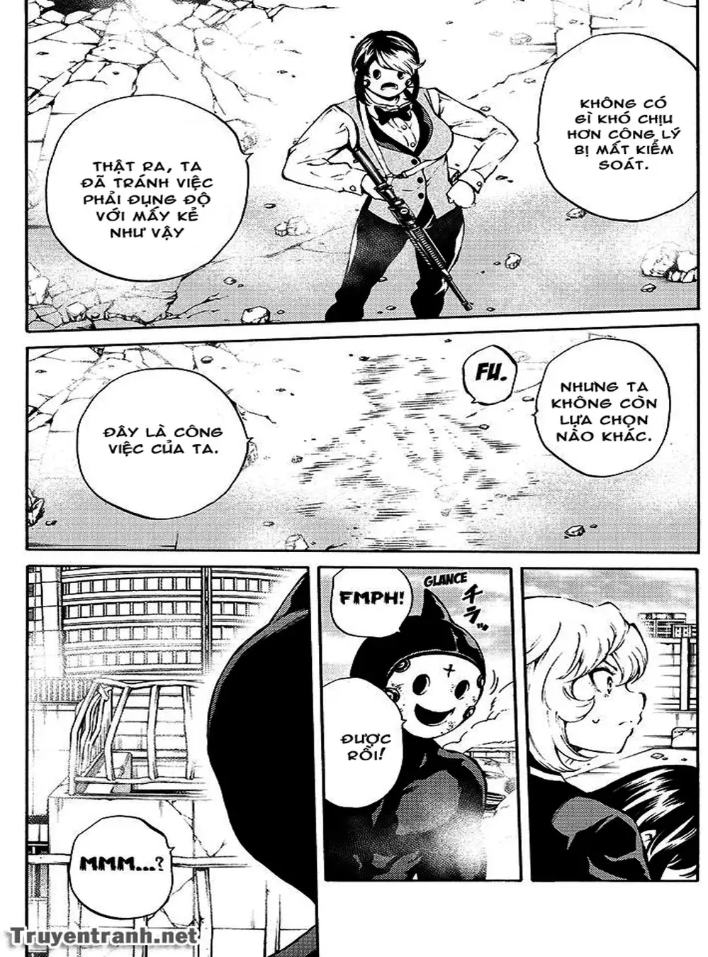 Truyện Tranh Đối Đầu Với Trọng Lực - Tenkuu Shinpan trang 4