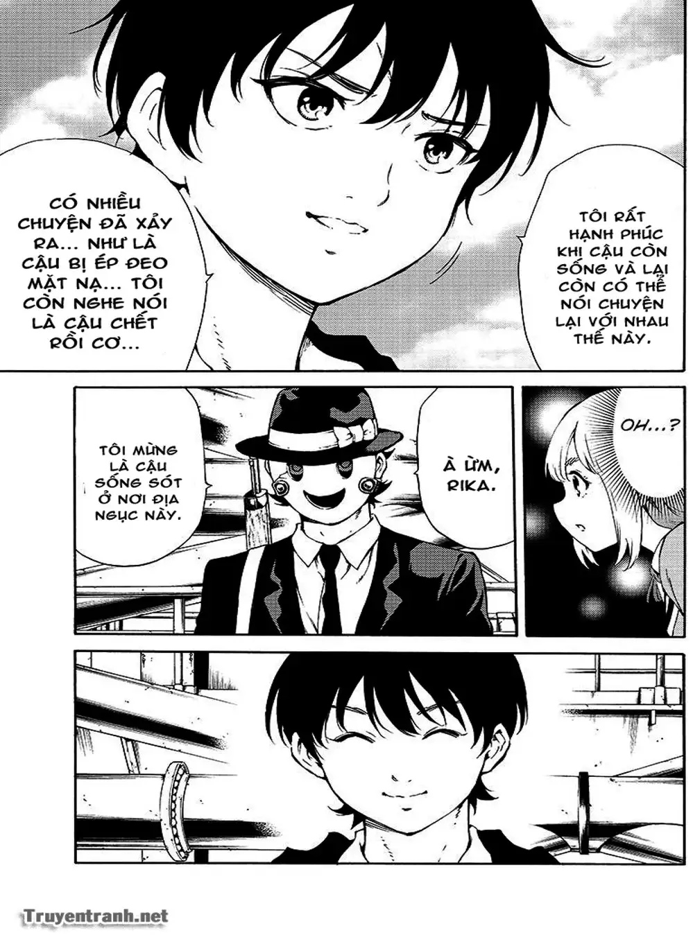 Truyện Tranh Đối Đầu Với Trọng Lực - Tenkuu Shinpan trang 4