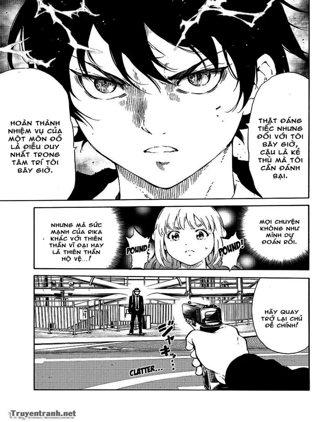 Truyện Tranh Đối Đầu Với Trọng Lực - Tenkuu Shinpan trang 4