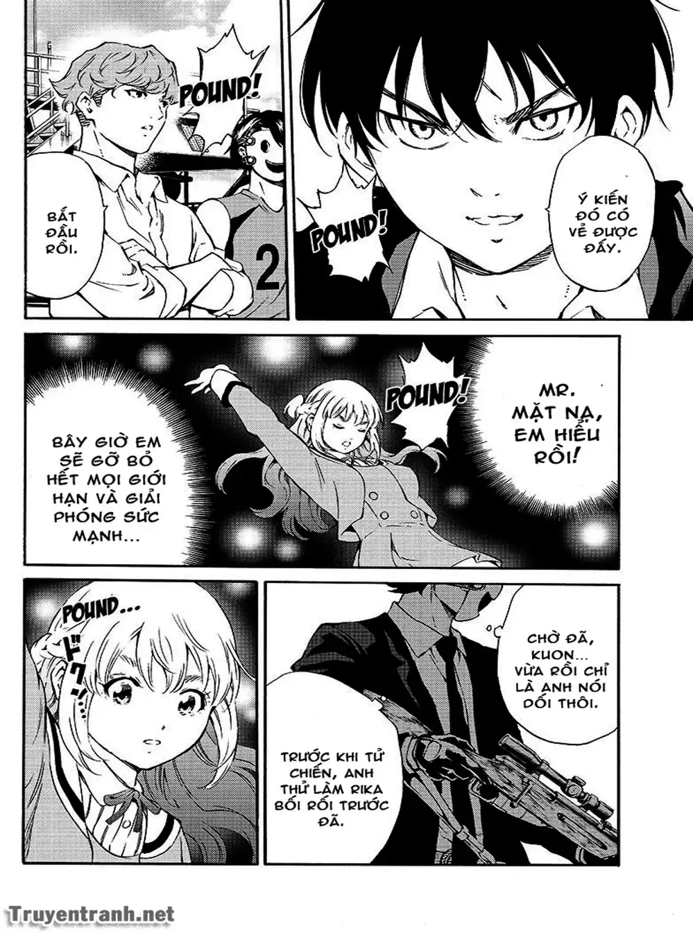 Truyện Tranh Đối Đầu Với Trọng Lực - Tenkuu Shinpan trang 4