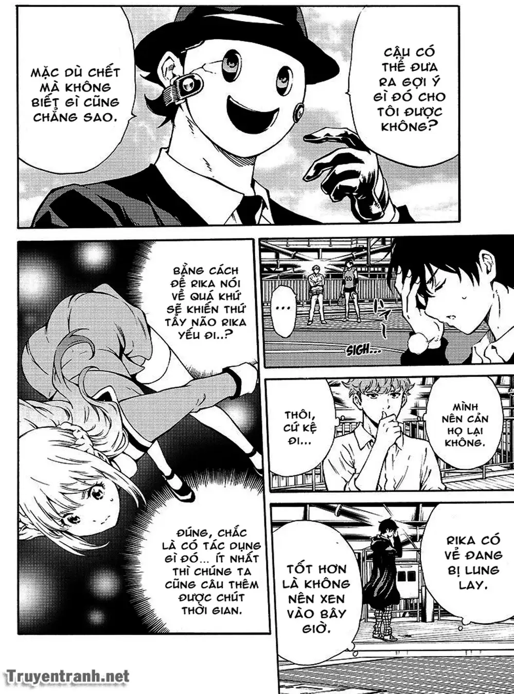 Truyện Tranh Đối Đầu Với Trọng Lực - Tenkuu Shinpan trang 4