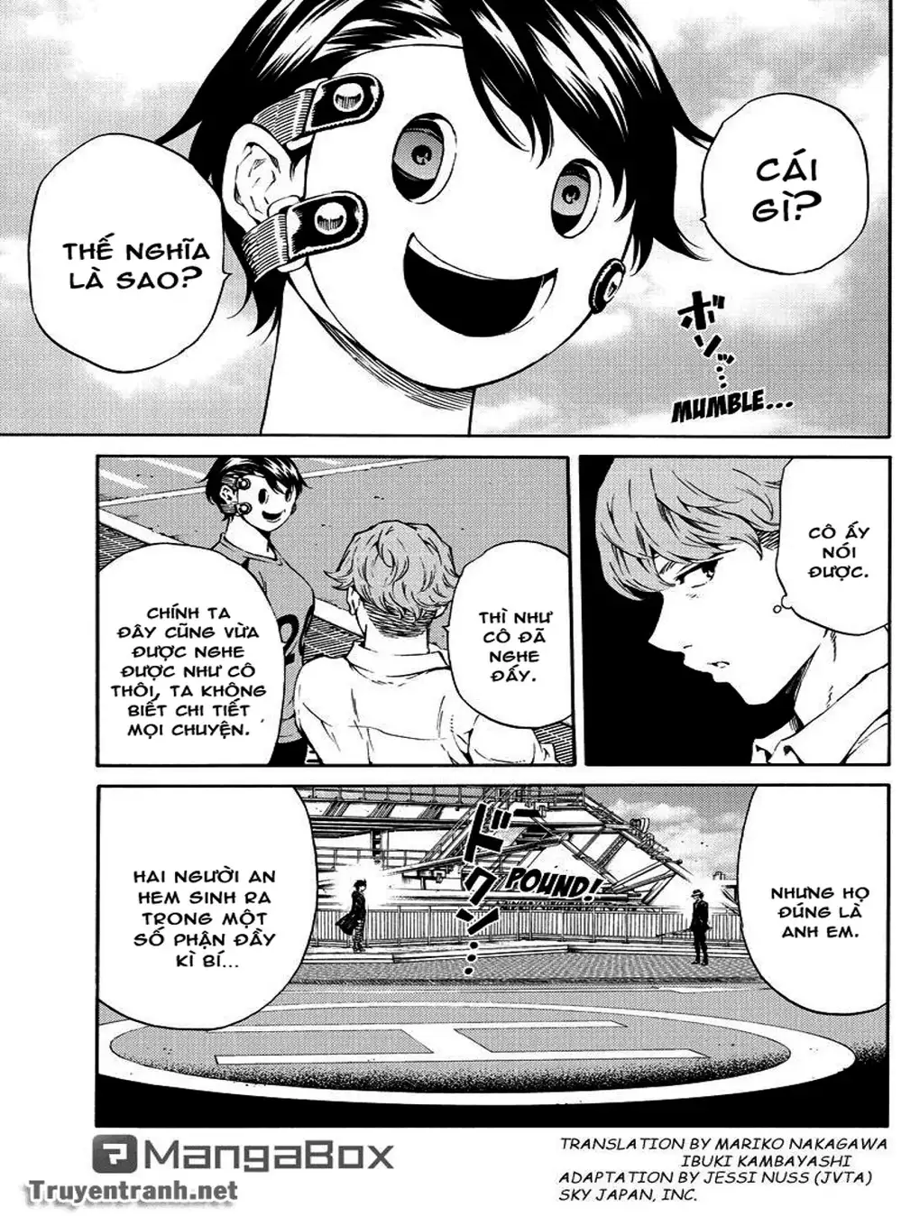 Truyện Tranh Đối Đầu Với Trọng Lực - Tenkuu Shinpan trang 4