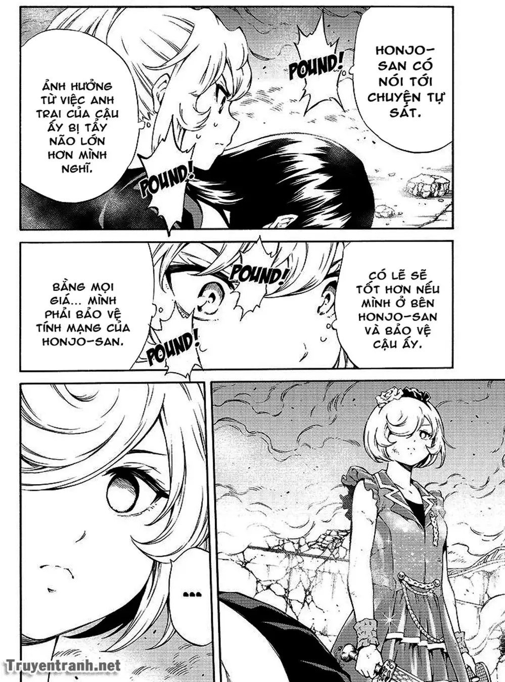 Truyện Tranh Đối Đầu Với Trọng Lực - Tenkuu Shinpan trang 4