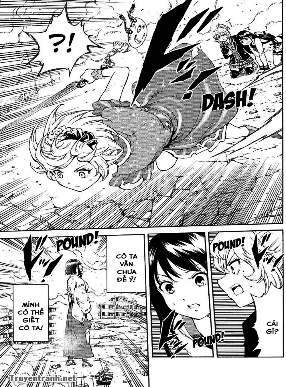 Truyện Tranh Đối Đầu Với Trọng Lực - Tenkuu Shinpan trang 4