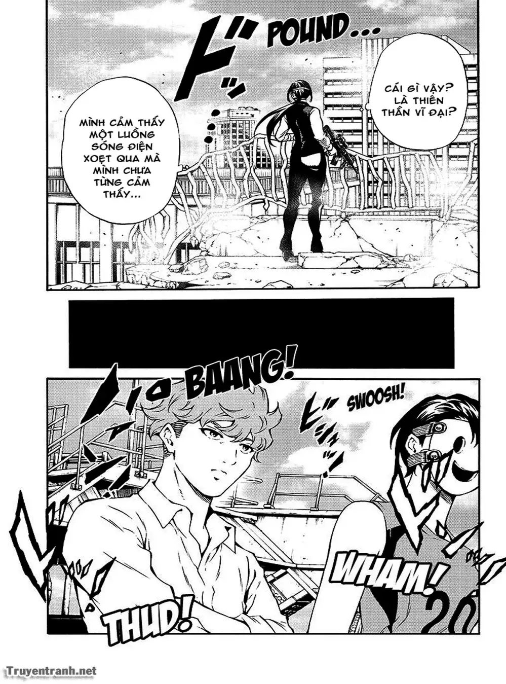 Truyện Tranh Đối Đầu Với Trọng Lực - Tenkuu Shinpan trang 4
