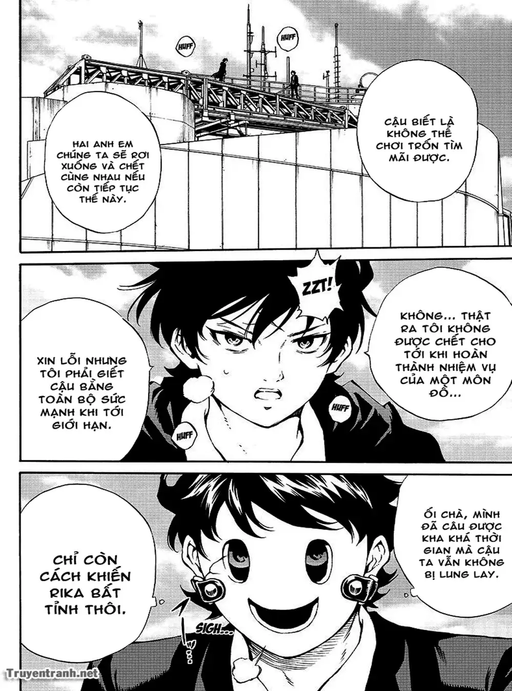 Truyện Tranh Đối Đầu Với Trọng Lực - Tenkuu Shinpan trang 4