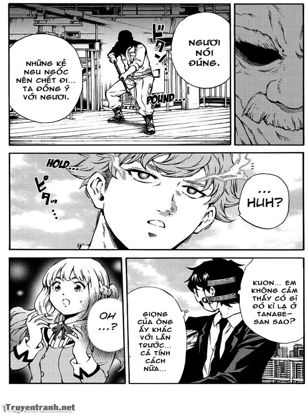 Truyện Tranh Đối Đầu Với Trọng Lực - Tenkuu Shinpan trang 4