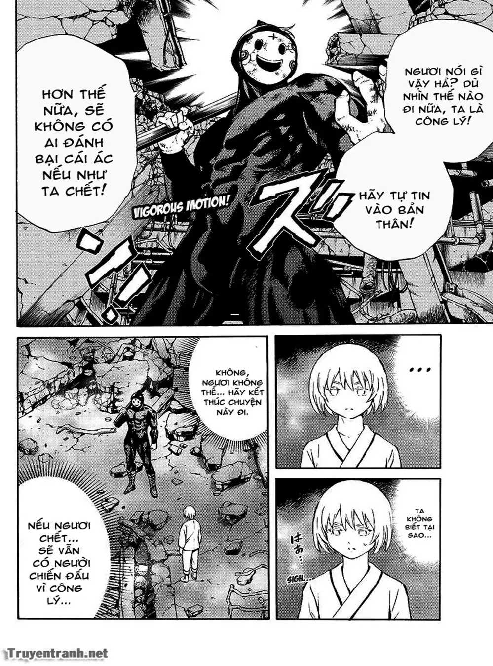 Truyện Tranh Đối Đầu Với Trọng Lực - Tenkuu Shinpan trang 4