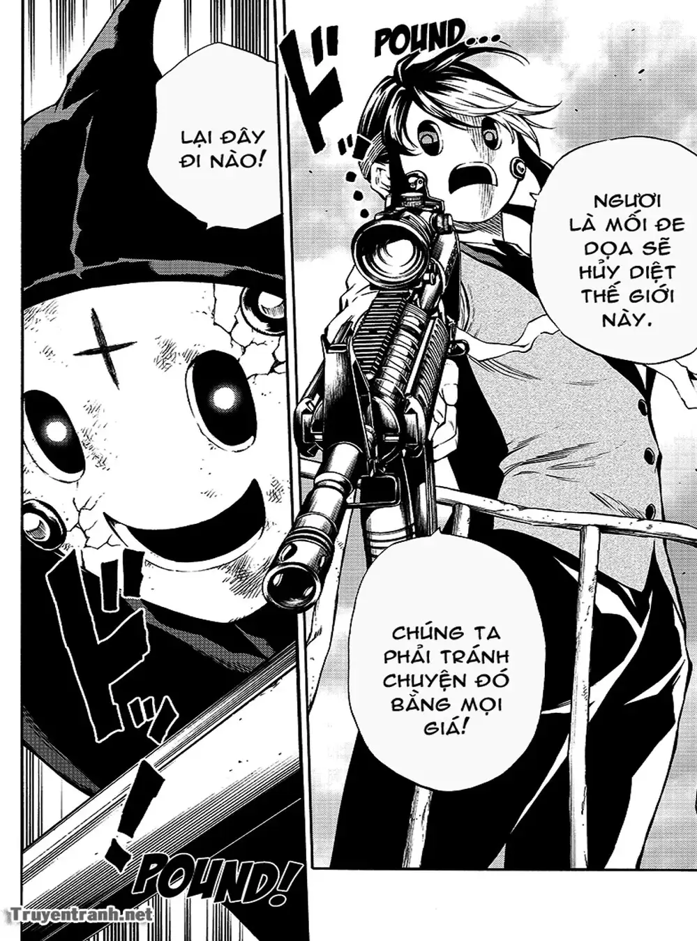 Truyện Tranh Đối Đầu Với Trọng Lực - Tenkuu Shinpan trang 4