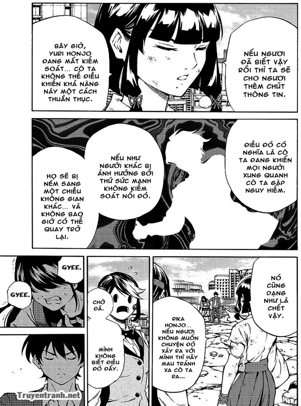 Truyện Tranh Đối Đầu Với Trọng Lực - Tenkuu Shinpan trang 4