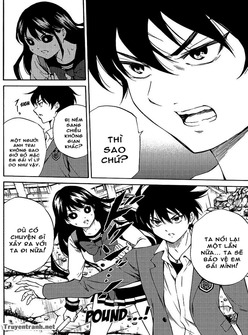 Truyện Tranh Đối Đầu Với Trọng Lực - Tenkuu Shinpan trang 4