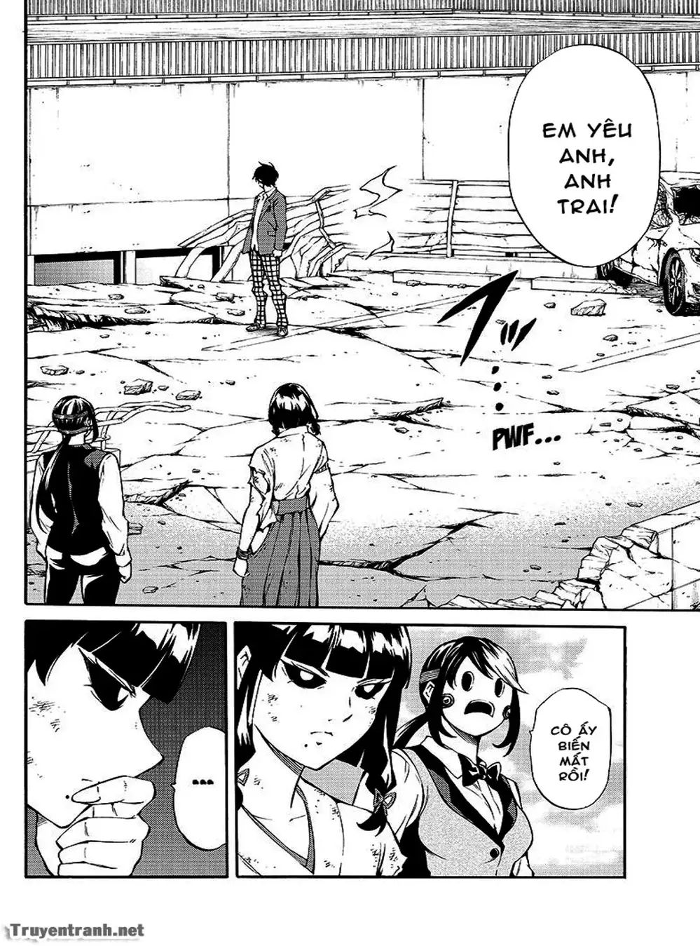 Truyện Tranh Đối Đầu Với Trọng Lực - Tenkuu Shinpan trang 4