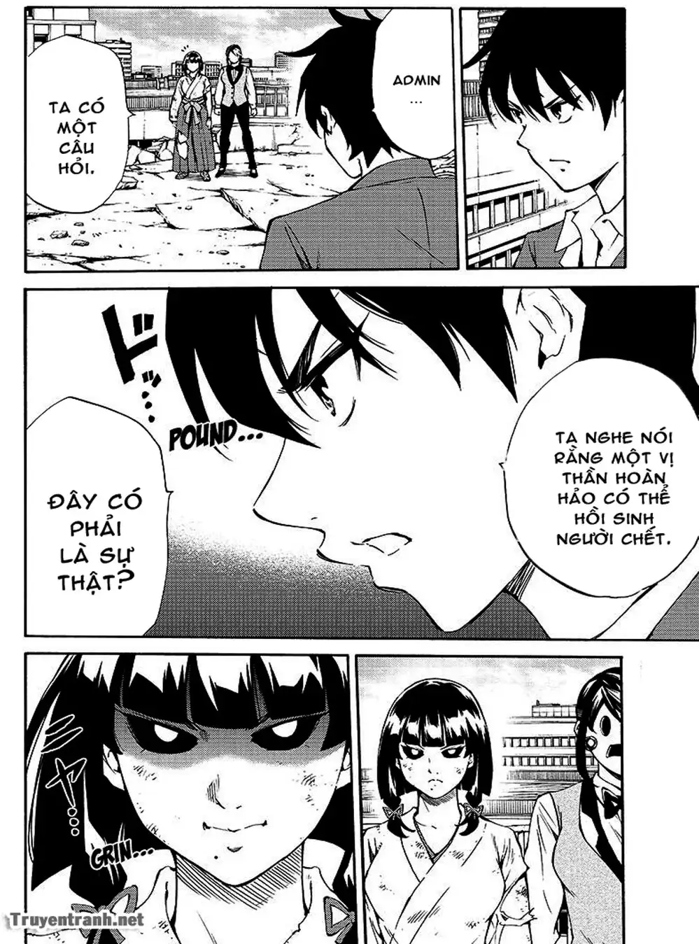 Truyện Tranh Đối Đầu Với Trọng Lực - Tenkuu Shinpan trang 4