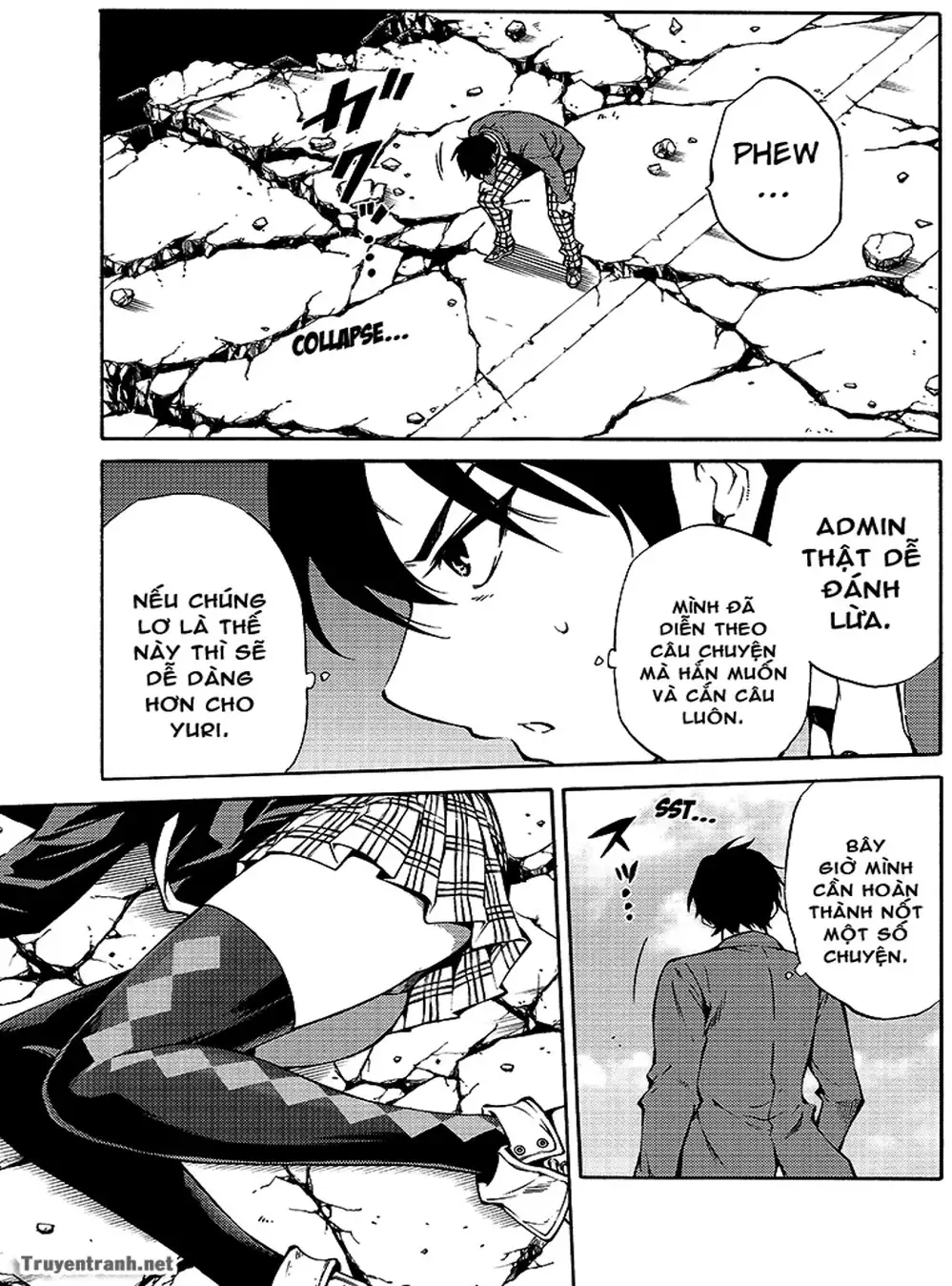 Truyện Tranh Đối Đầu Với Trọng Lực - Tenkuu Shinpan trang 4