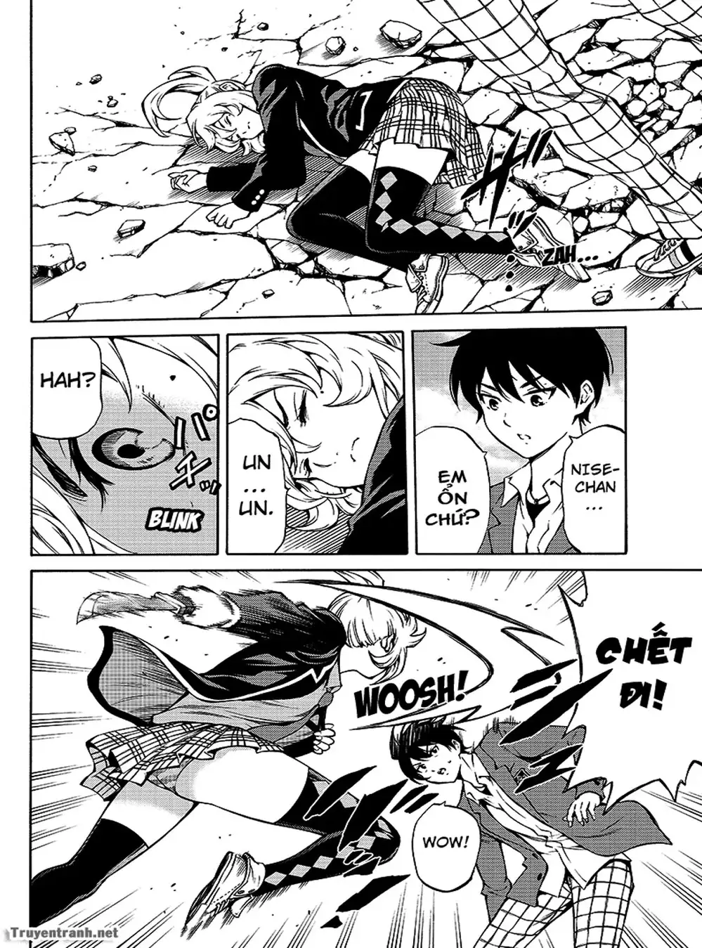 Truyện Tranh Đối Đầu Với Trọng Lực - Tenkuu Shinpan trang 4