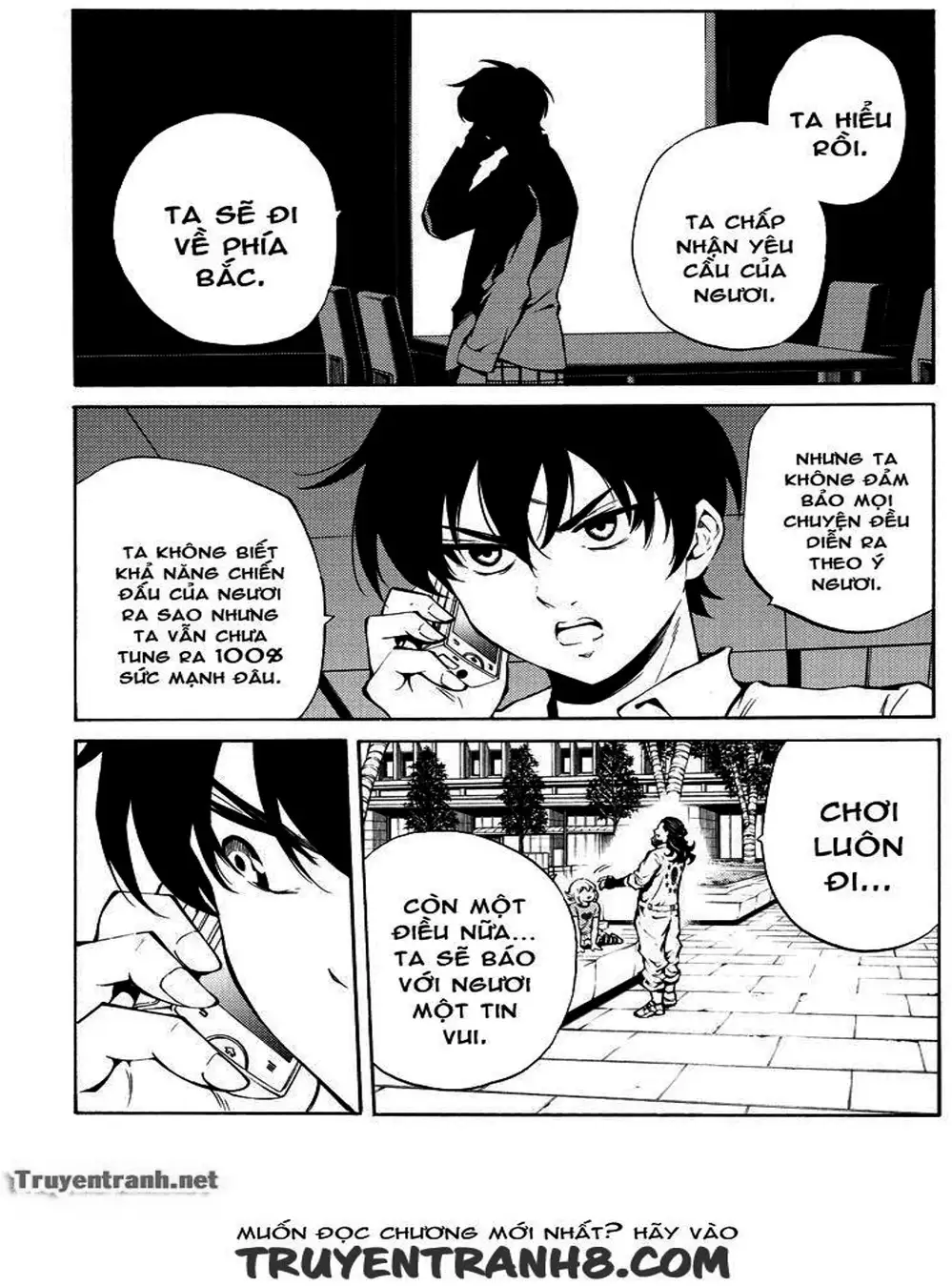 Truyện Tranh Đối Đầu Với Trọng Lực - Tenkuu Shinpan trang 4