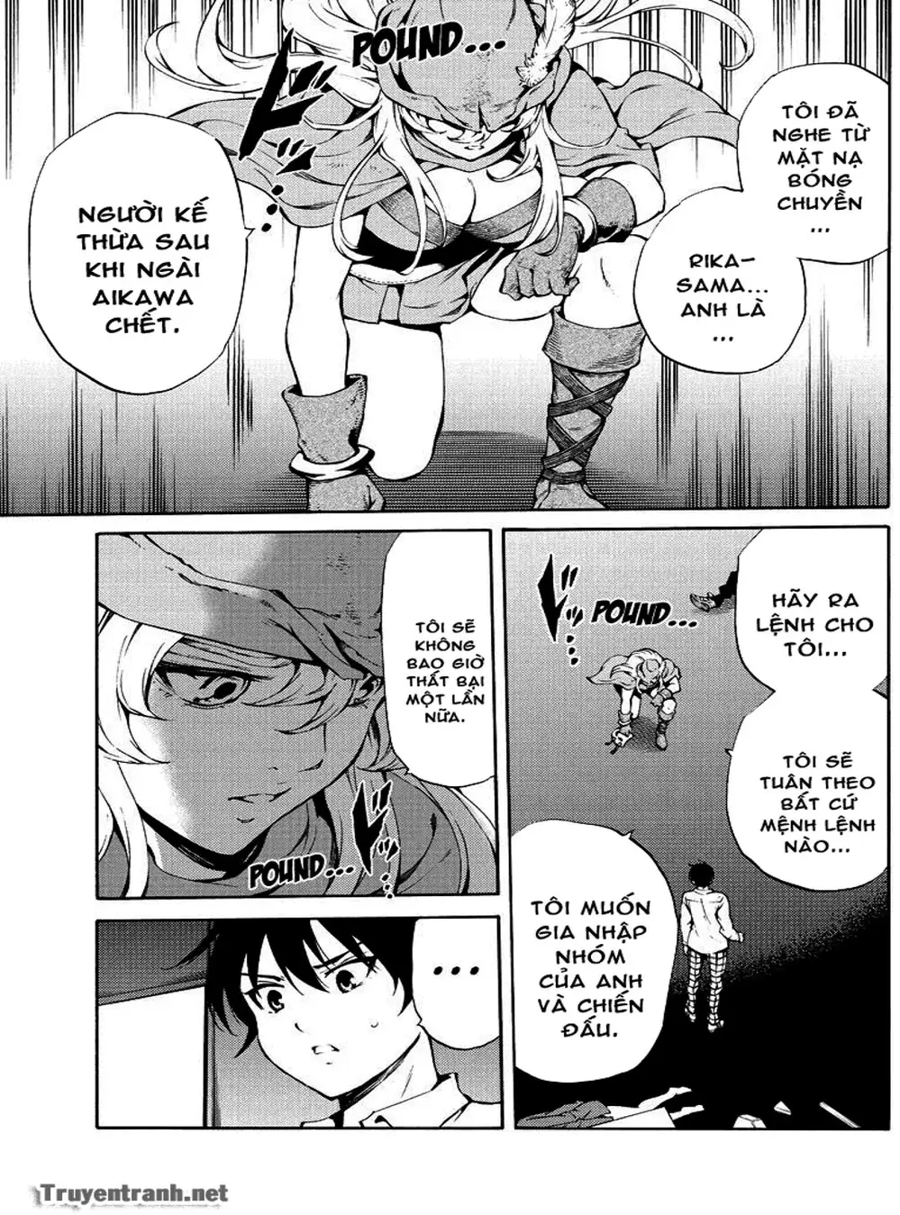Truyện Tranh Đối Đầu Với Trọng Lực - Tenkuu Shinpan trang 4