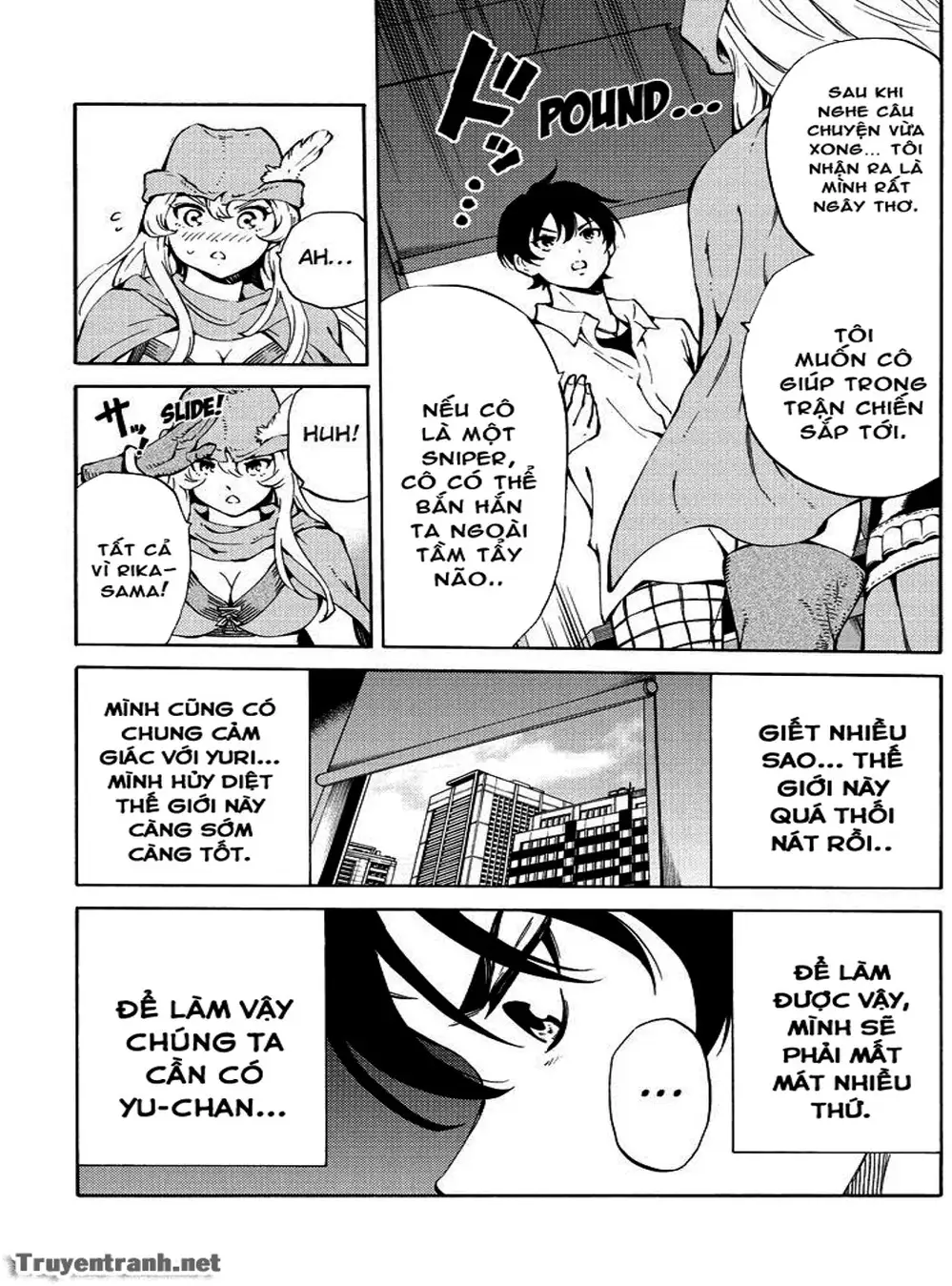 Truyện Tranh Đối Đầu Với Trọng Lực - Tenkuu Shinpan trang 4