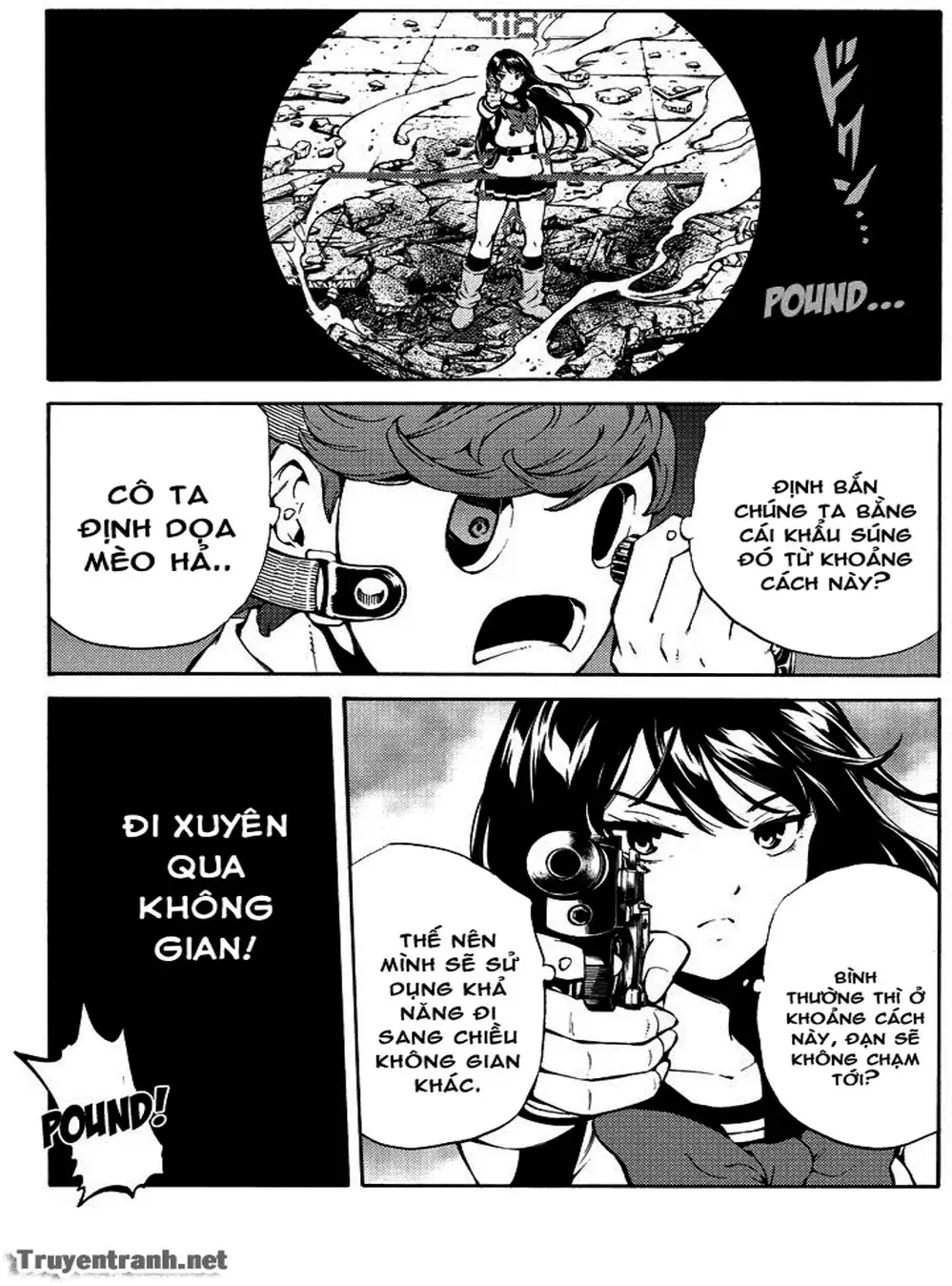 Truyện Tranh Đối Đầu Với Trọng Lực - Tenkuu Shinpan trang 4