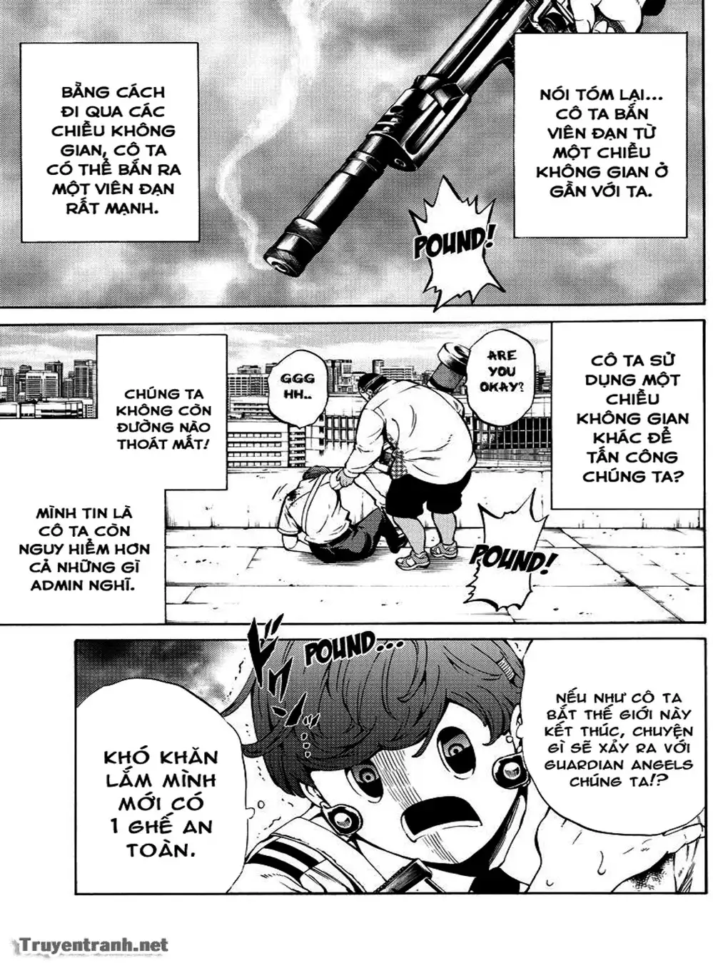 Truyện Tranh Đối Đầu Với Trọng Lực - Tenkuu Shinpan trang 4