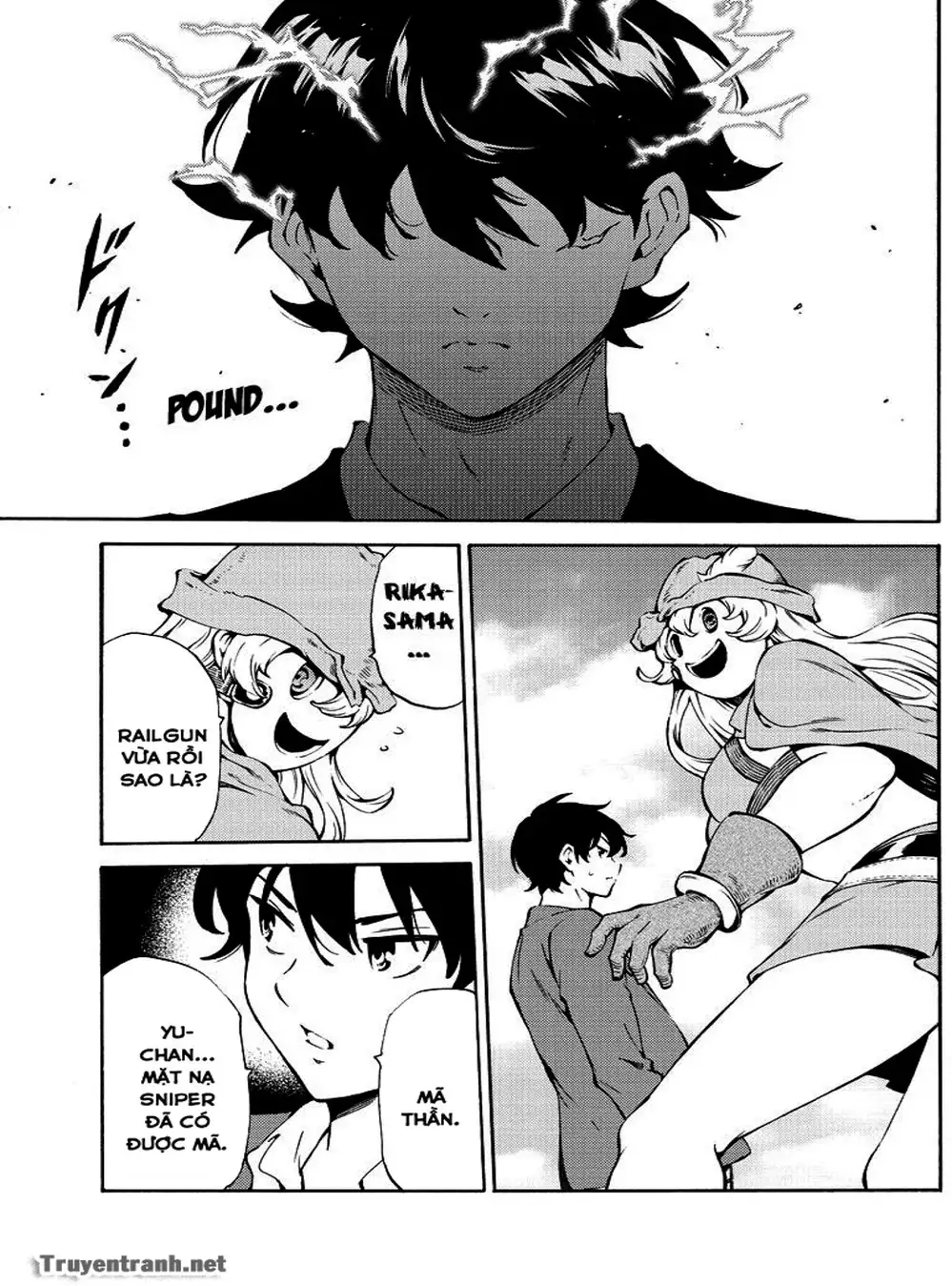 Truyện Tranh Đối Đầu Với Trọng Lực - Tenkuu Shinpan trang 4