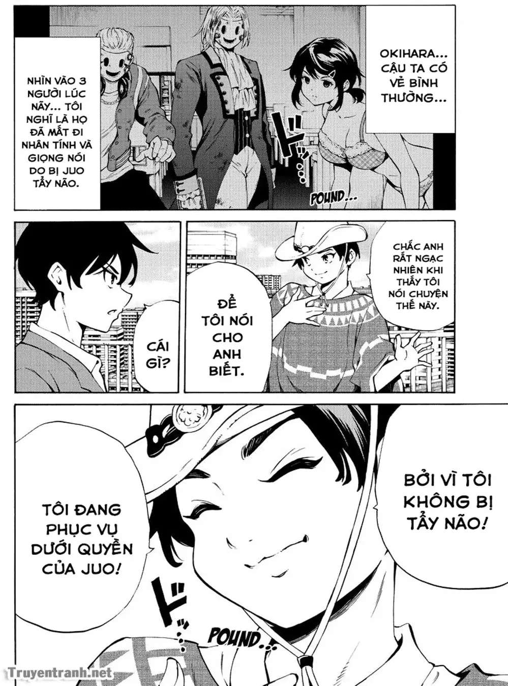 Truyện Tranh Đối Đầu Với Trọng Lực - Tenkuu Shinpan trang 4