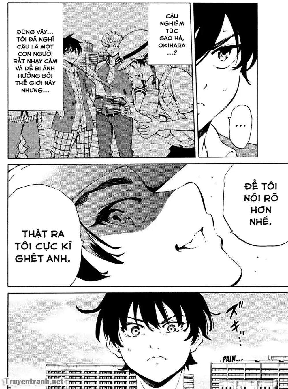 Truyện Tranh Đối Đầu Với Trọng Lực - Tenkuu Shinpan trang 4