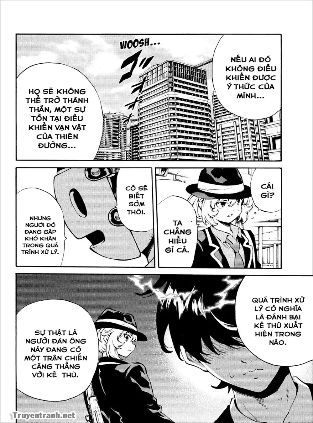 Truyện Tranh Đối Đầu Với Trọng Lực - Tenkuu Shinpan trang 4