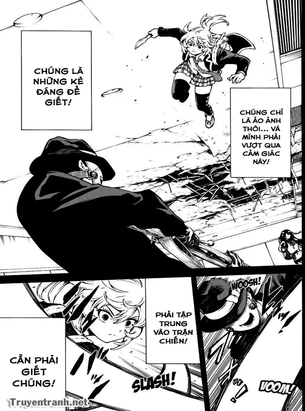 Truyện Tranh Đối Đầu Với Trọng Lực - Tenkuu Shinpan trang 4