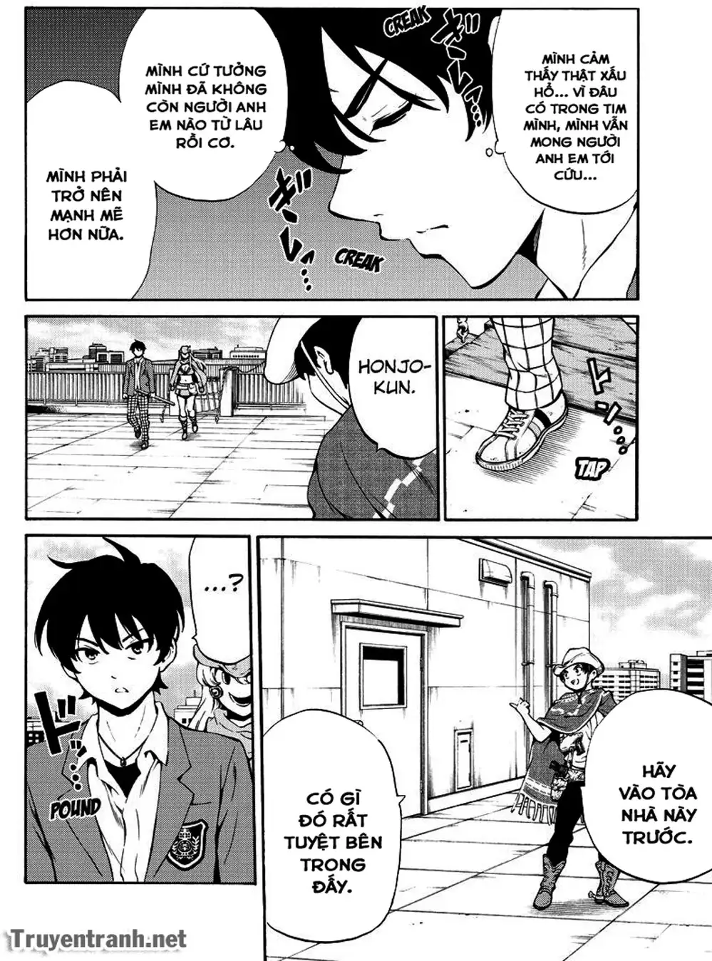 Truyện Tranh Đối Đầu Với Trọng Lực - Tenkuu Shinpan trang 4