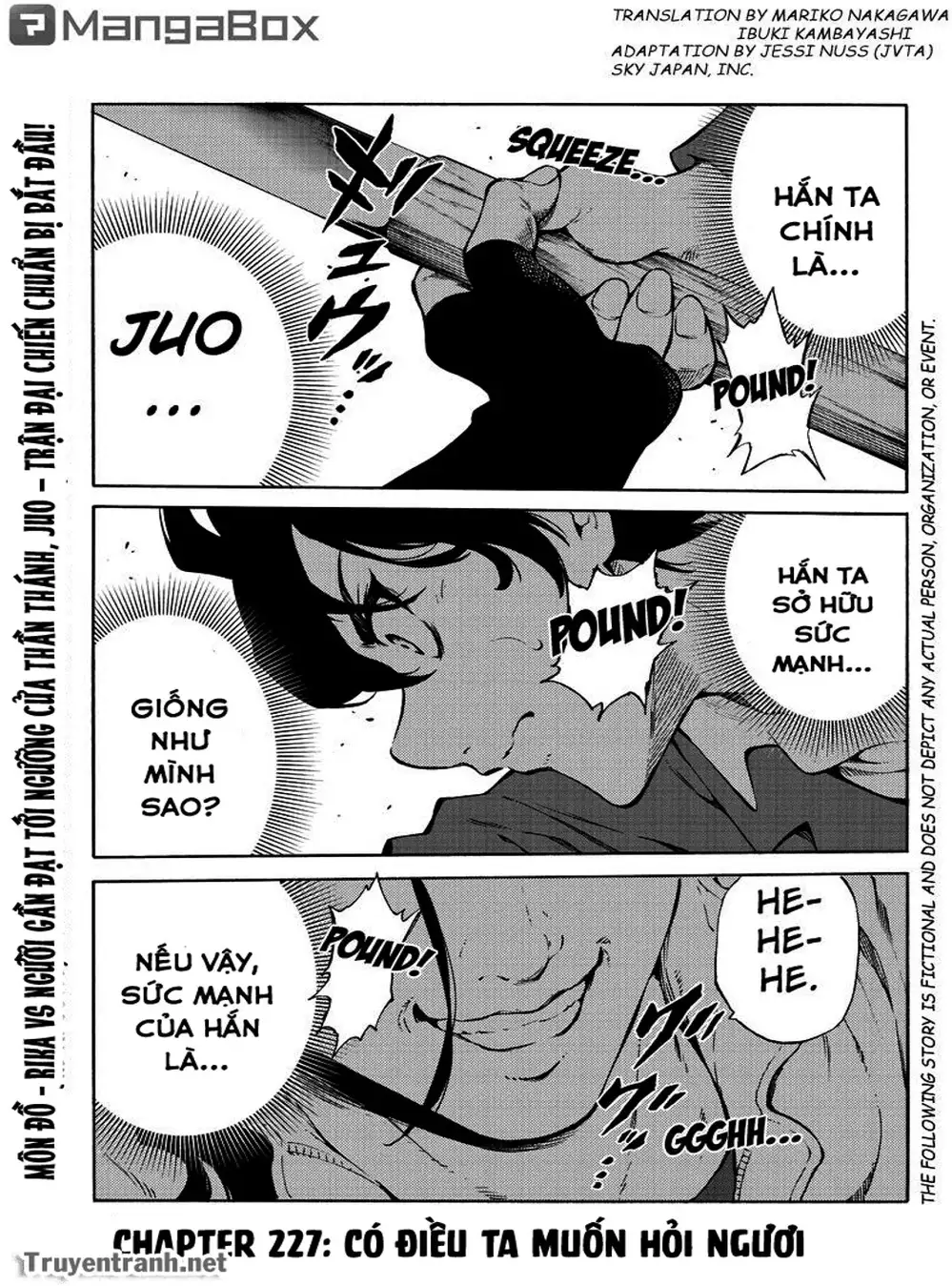 Truyện Tranh Đối Đầu Với Trọng Lực - Tenkuu Shinpan trang 4